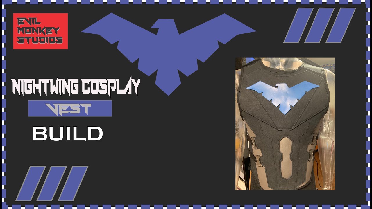 Nightwing Cosplay Vest Build