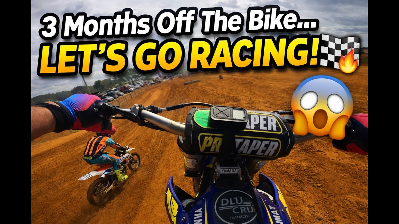 3 Months Off The Bike… LET’S GO RACING! 🏁🔥