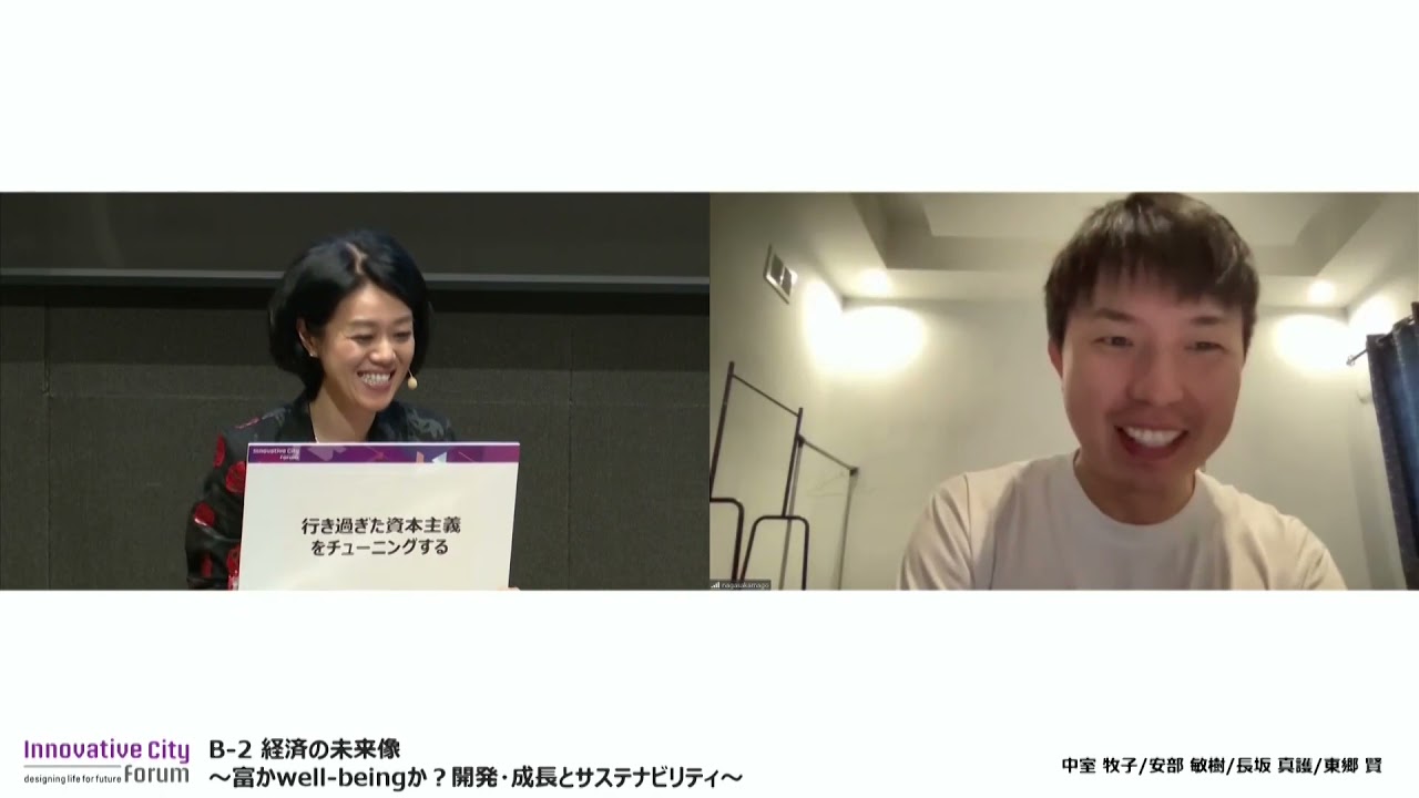 【ICF2021】分科会B-2経済の未来像～富かwell-beingか？開発・成長とサステナビリティ～