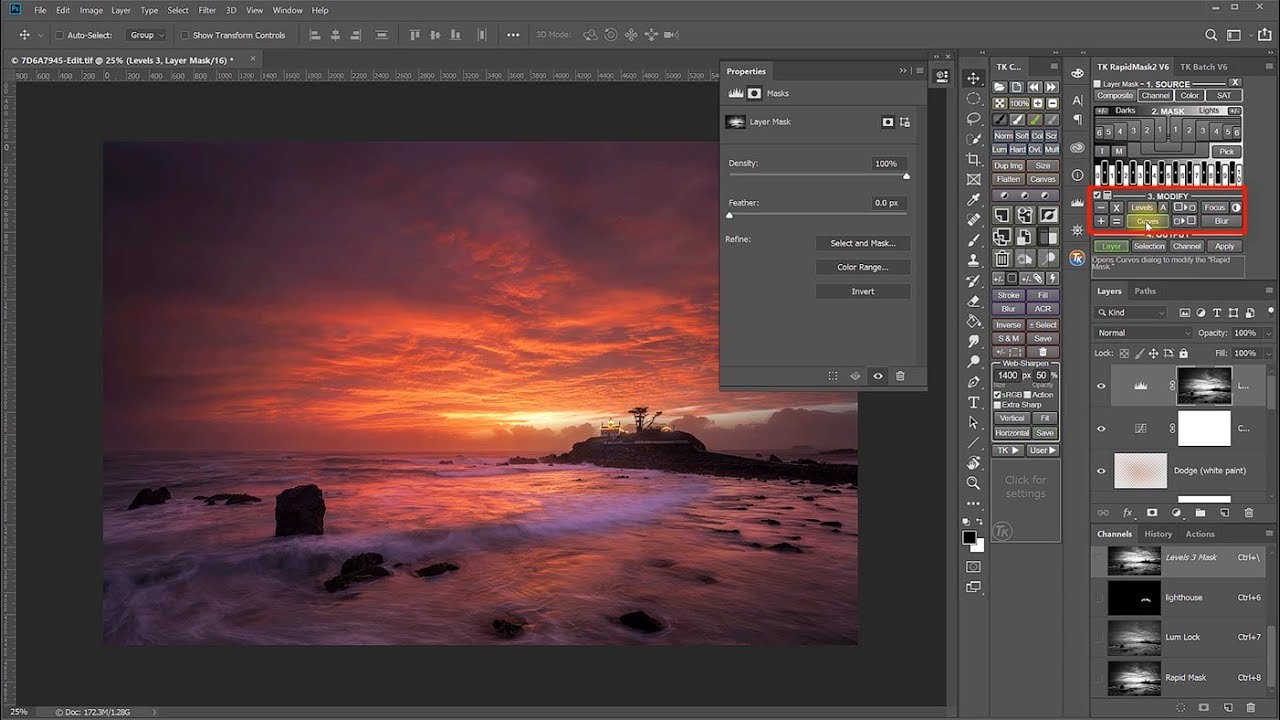 TKActions Quick Tip - Three Ways To Use Levels and Curves
