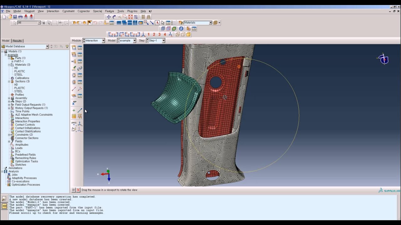 Abaqus Dynamic Explicit