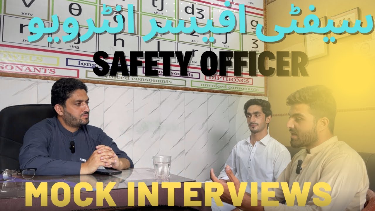 Health & Safety Officer Mock Interview |Common Questions & Model Answers