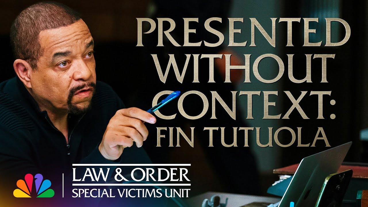 Fin's Funniest Lines | Law & Order: SVU | NBC