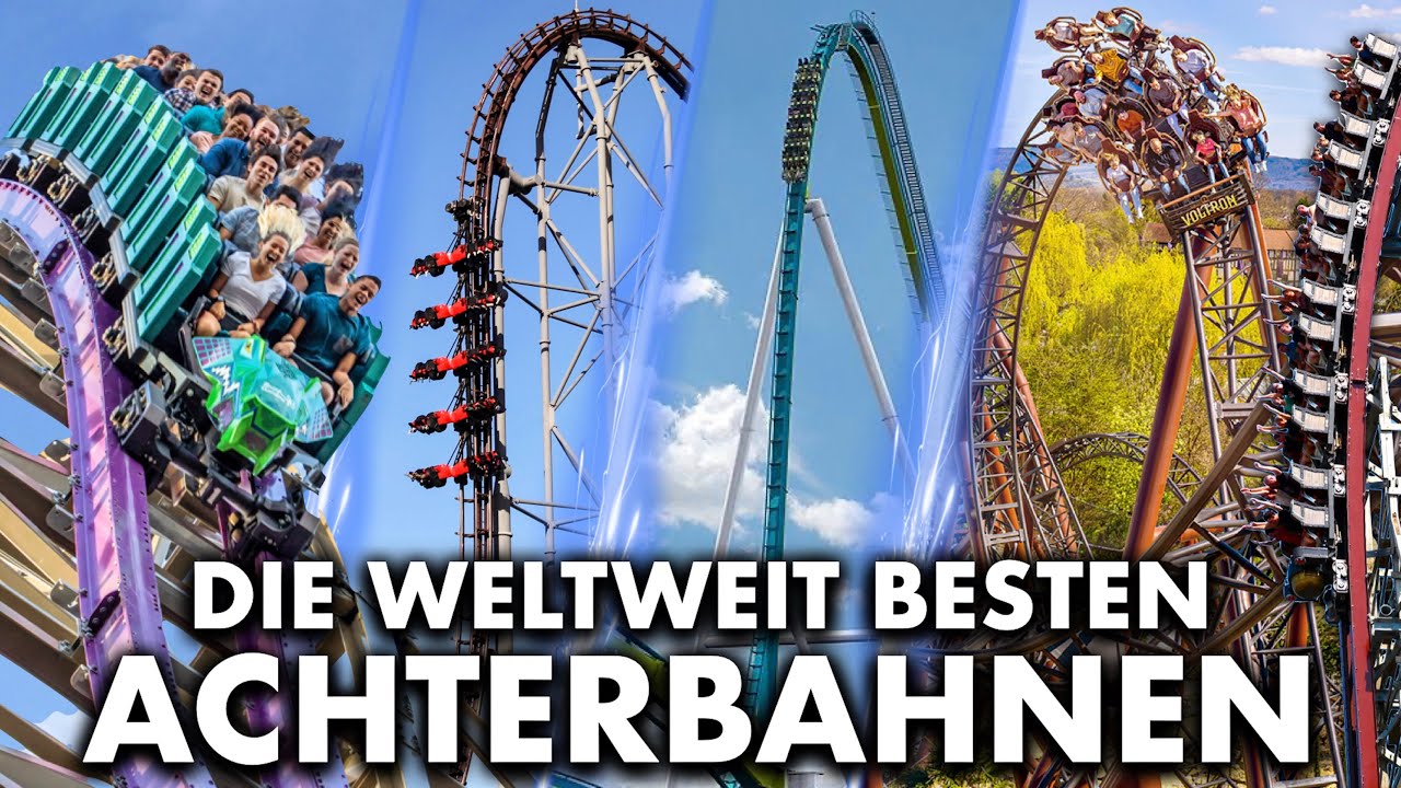 TOP 25 Achterbahnen auf der Welt 2025 🎢