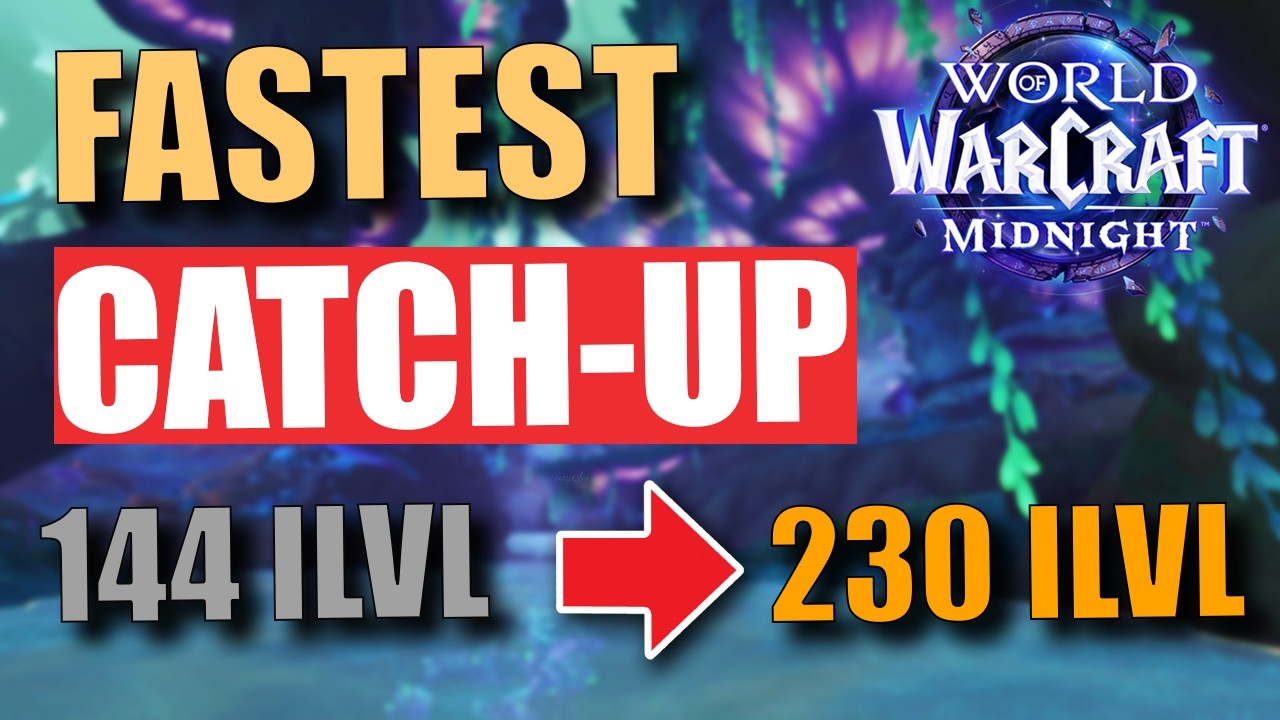 Catch-up with ITEM LEVEL on Your ALTS (under 60 min) | World of Warcraft Midnight