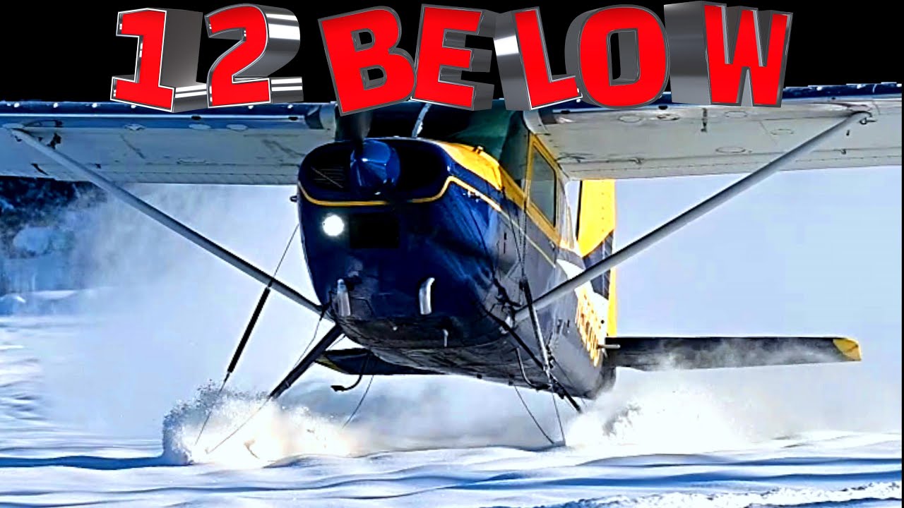 12 BELOW CESSNA 180 SKIPLANE