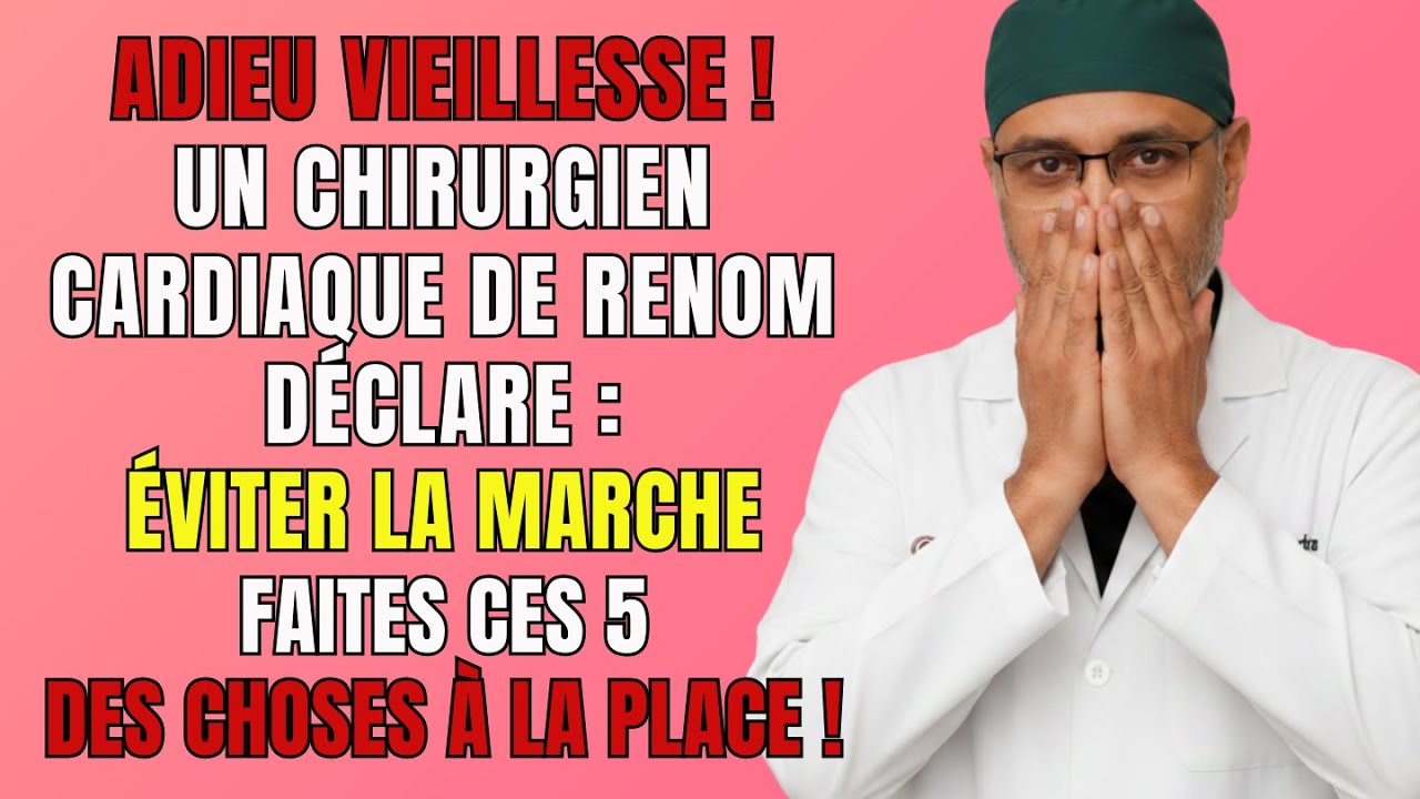 Plus de 60 ans ? Ces 5 exercices sont meilleurs que la marche (validés par un chirurgien)
