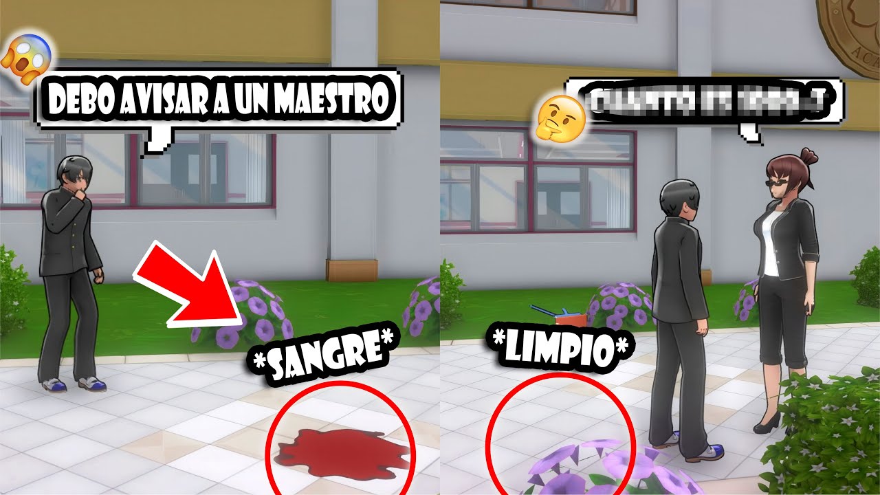 QUE le DICEN a SENPAI si VE S4NGR3 y LUEGO ya NO HAY ?| YANDERE SIMULATOR MITOS #47