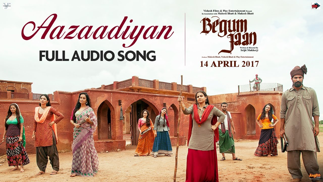 Aazaadiyan | Audio Song | Begum Jaan | Sonu Nigam | Rahat Fateh Ali Khan | Anu Malik | Vidya Balan