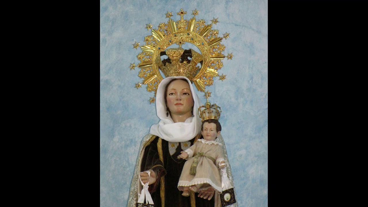 Dios te salve María del Carmen bella flor