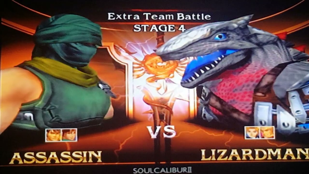 Soul Calibur 2 Extra Team Battle Mode Assassin Seung Mina Yunsung GameCube