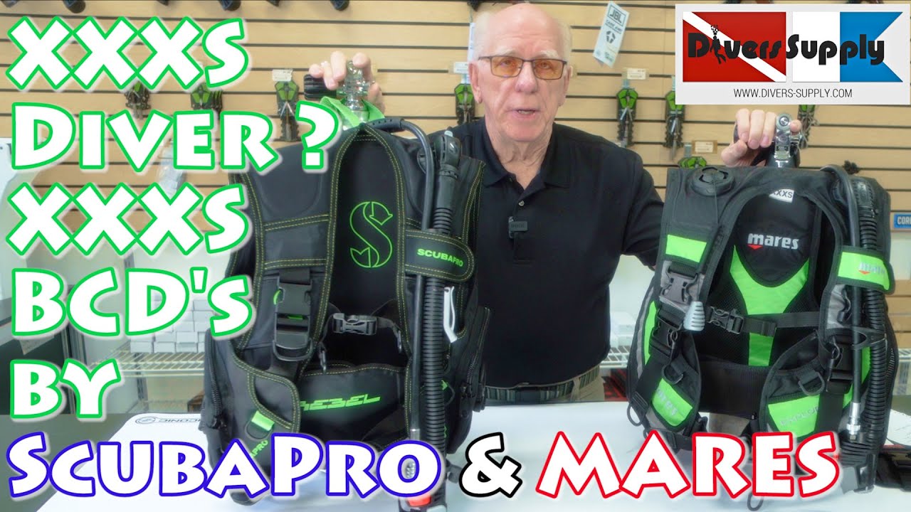 2026 Extra Small Diver Needs Extra Small BCD Mares Explorer ScubaPro Rebel