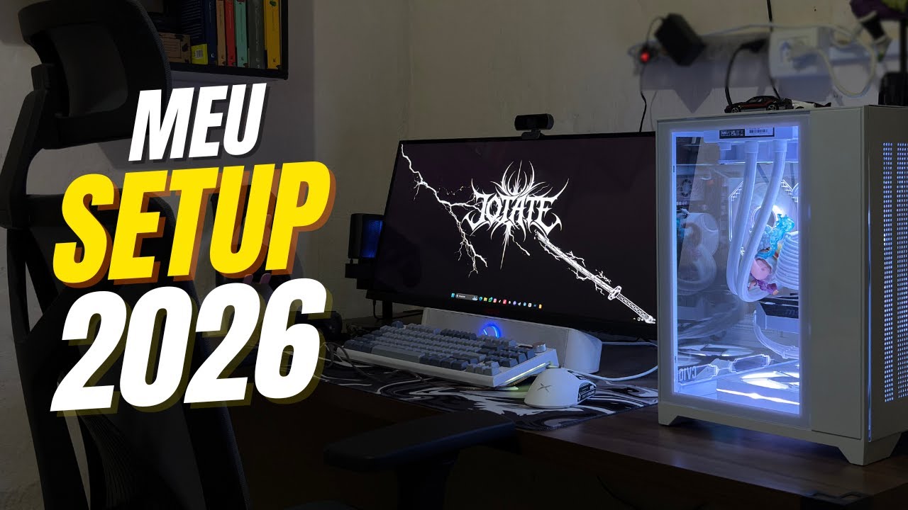 Meu Setup (Temporário) de 2026!