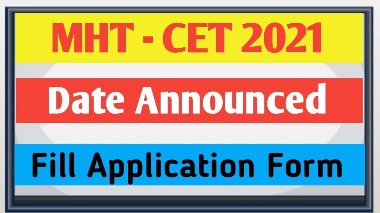 MHT-CET 2021 Form Filling date Declared/ How to Fillup Form Full Tutorial l Rhushikesh Sir