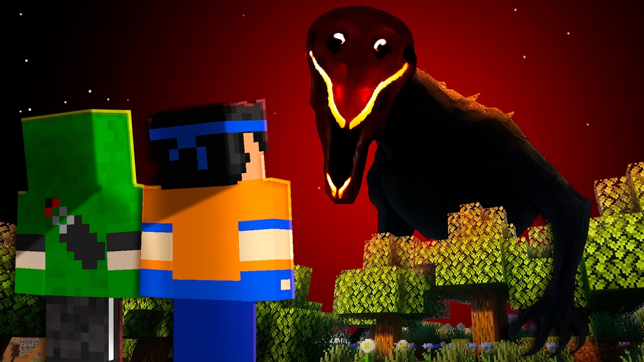 Друзья выживают в Godzilla Bloodbath в Minecraft Hardcore!!