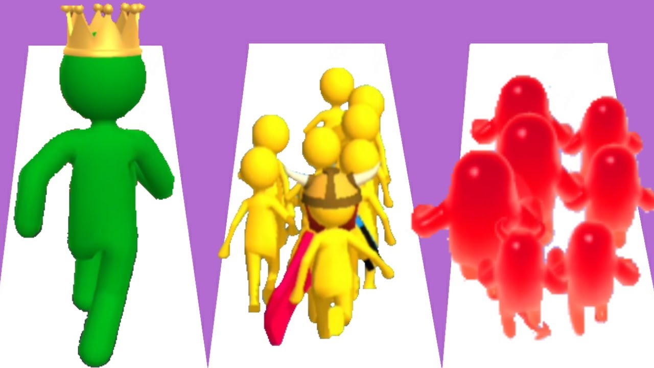 GIANT RUSH vs JOIN CLASH 3D vs JOIN BLOB CLASH 3D