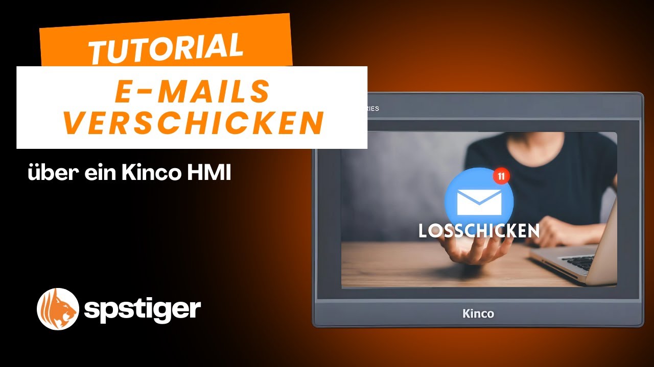 Neu in Kinco DTools 4.1 - Emails mit dem HMI verschicken