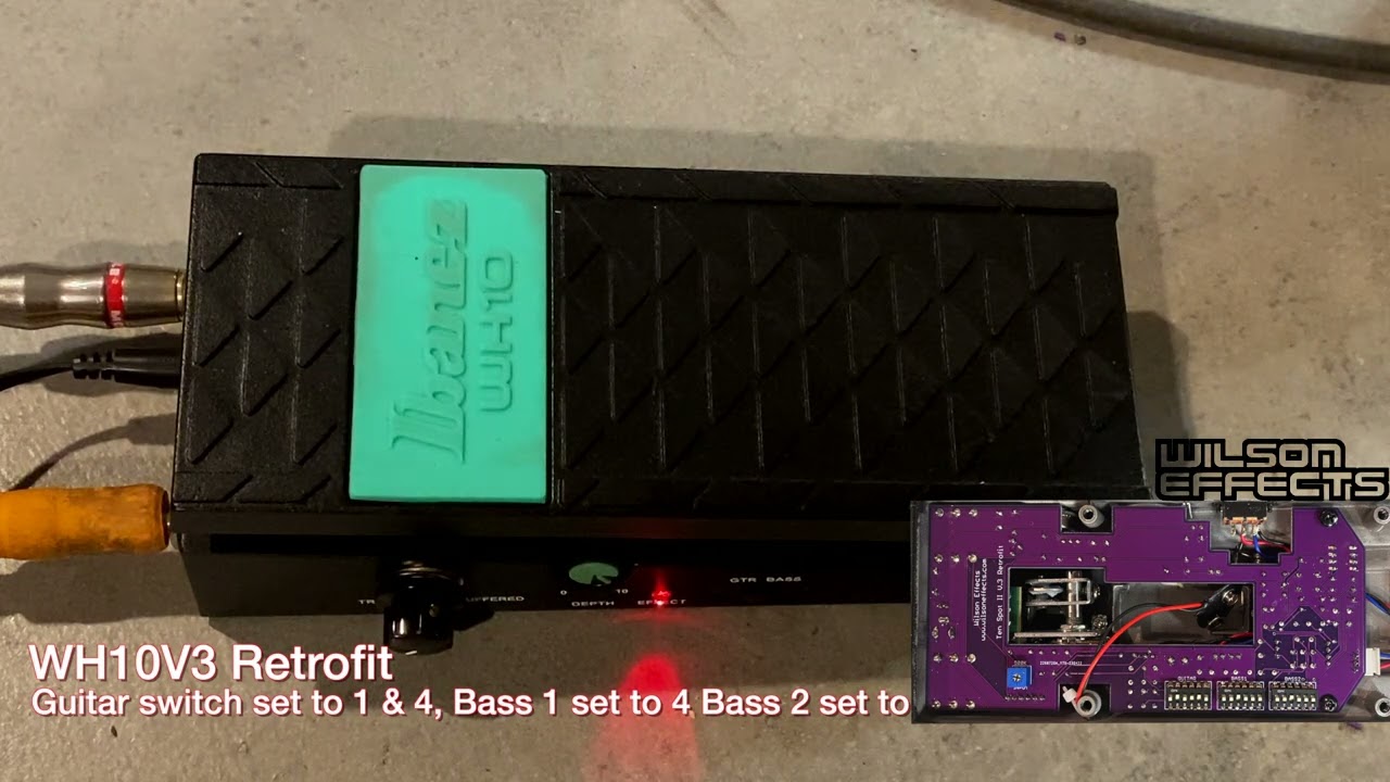 WH10V3 RetroFit with Distortion
