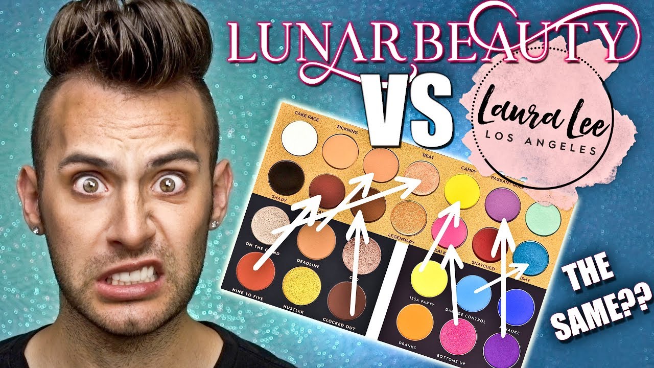 WTF?! Manny MUA vs Laura Lee Los Angeles Palettes! | ARE THEY THE SAME?!