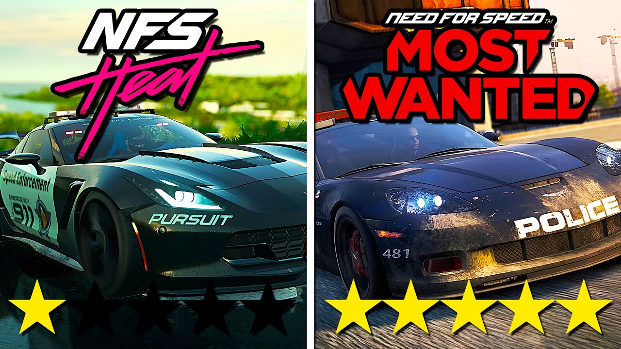 ¿Cuál Need for Speed tiene la POLICÍA más BRUTAL y DIFÍCIL?