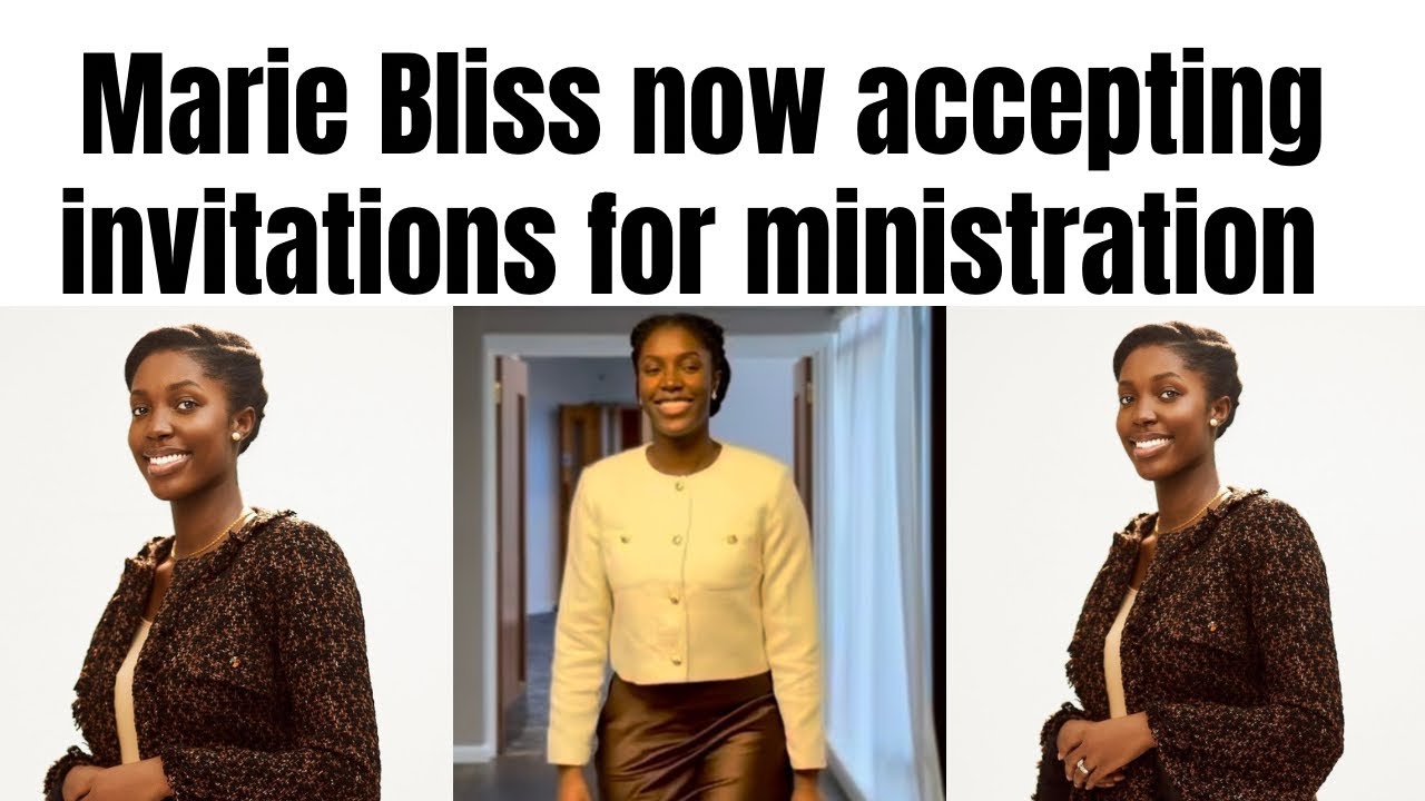Marie Bliss will be traveling to countries for ministration #mosesbliss #mariebliss