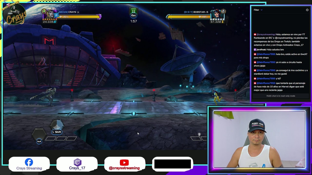 En Vivo: Rankeando en BG´s + Drops por Twitch: Crays_17