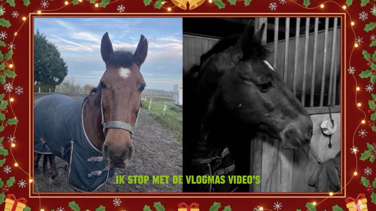 Ik stop met de vlogmas video’s // vlog 61 