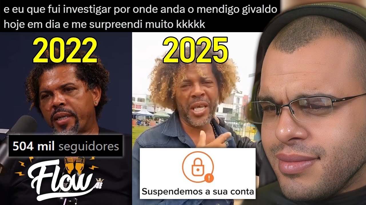 INVESTIGANDO COMO ESTÁ A VIDA DE MENDIGO GIVALDO EM 2025