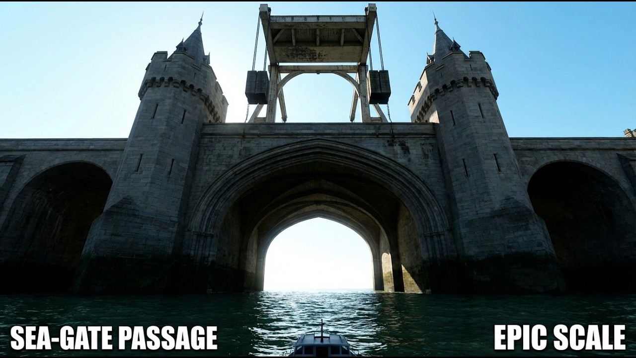 Викторианские близнецы Темзы — Шедевр готической лестницы 1894 года (АСМР)