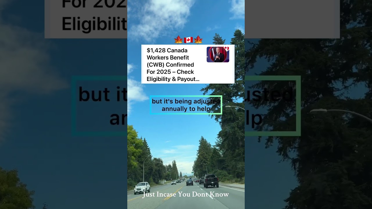 #CanadaWorkersBenefit #CWB2025 #CRAbenefits #TaxCreditsCanada #FinancialHelpCanada