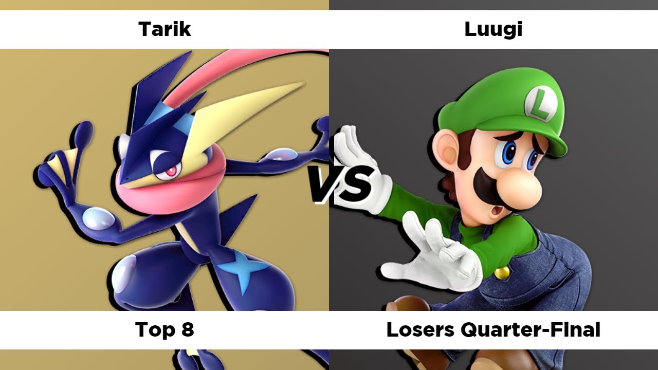 No Time To Tilt - Top 8 Losers Quarter-Final - Tarik (Greninja) vs. Luugi (Luigi)