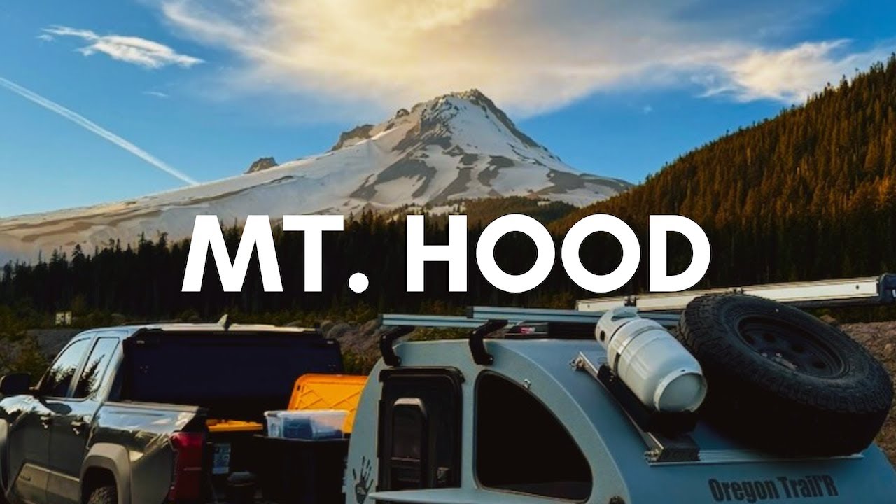 Off-Grid Camping with My Golden Retriever at Mt. Hood (Oregon Adventure)