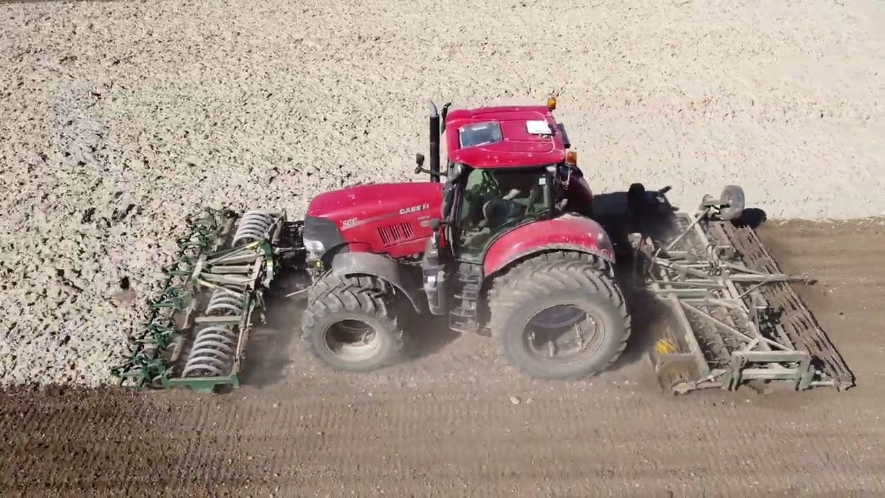Chapmans Farm Beet Drilling Norfolk UK