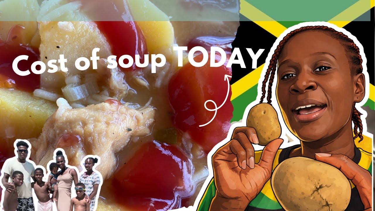 Making soup and sharing a little peek at the cost of living here in Jamaica! 