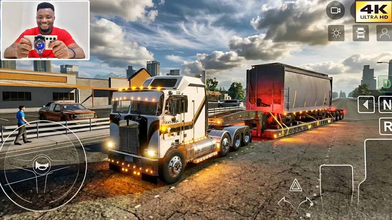 Truck Simulator Big Rigs | Kenworth K100E Heavy Haul Oversized Industrial Cargo | 4K ULTRA 