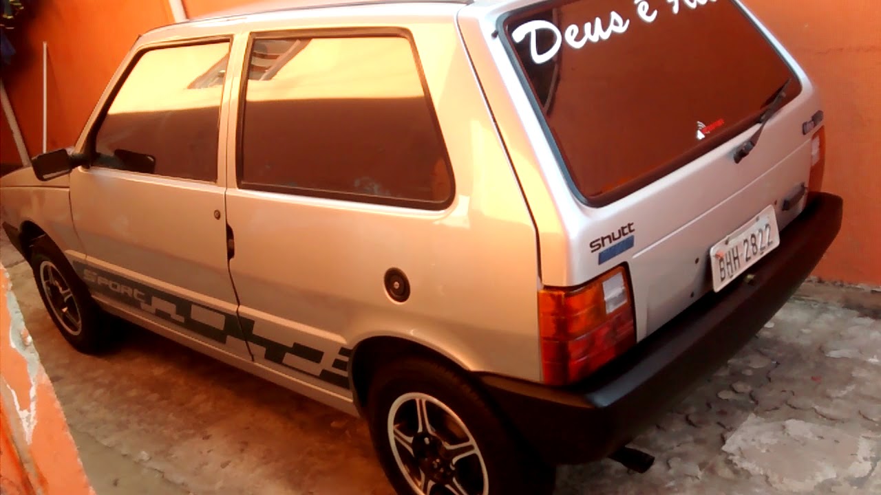 Mostrando o Fiat Uno mille 1991