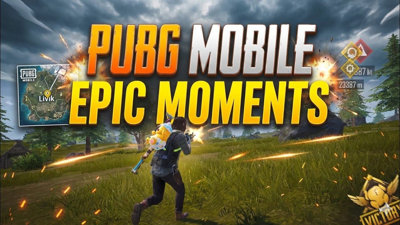 PUBG Mobile Epic Moments 🔥 | Clutch, Headshot & Victory di Livik!