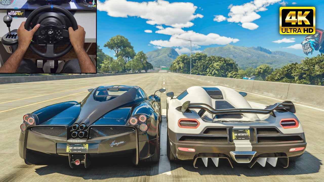 Pagani Huayra & Koenigsegg Agera R | The Crew Motorfest | Thrustmaster T300RS gameplay