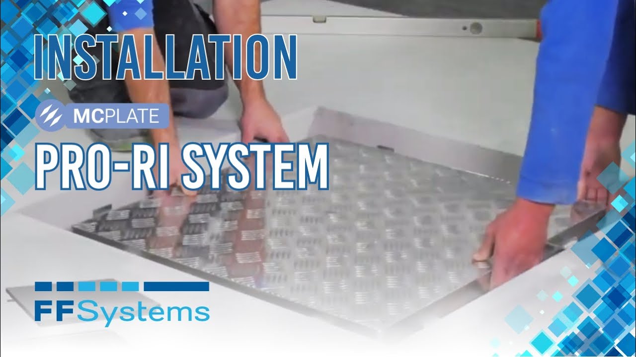 Syst&eacute;m PRO-RI Podlahov&yacute; poklop FF Systems - Mont&aacute;žne video