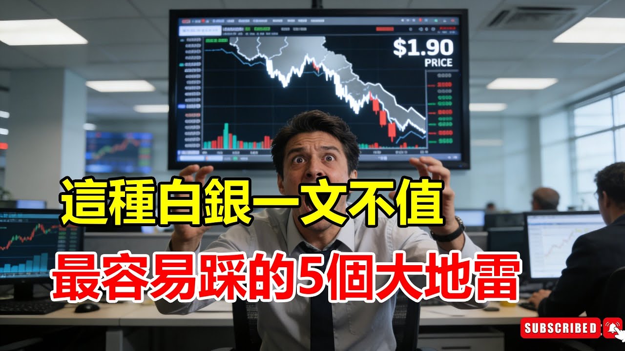 這種「白銀」一文不值！盤點新手囤銀最容易踩的「5 大地雷」！銀樓老闆實話實說：只有這「3 種銀幣」才是真正的戰時硬通貨！#白銀 #囤銀 #新手陷阱 #銀幣投資 #戰時硬通貨