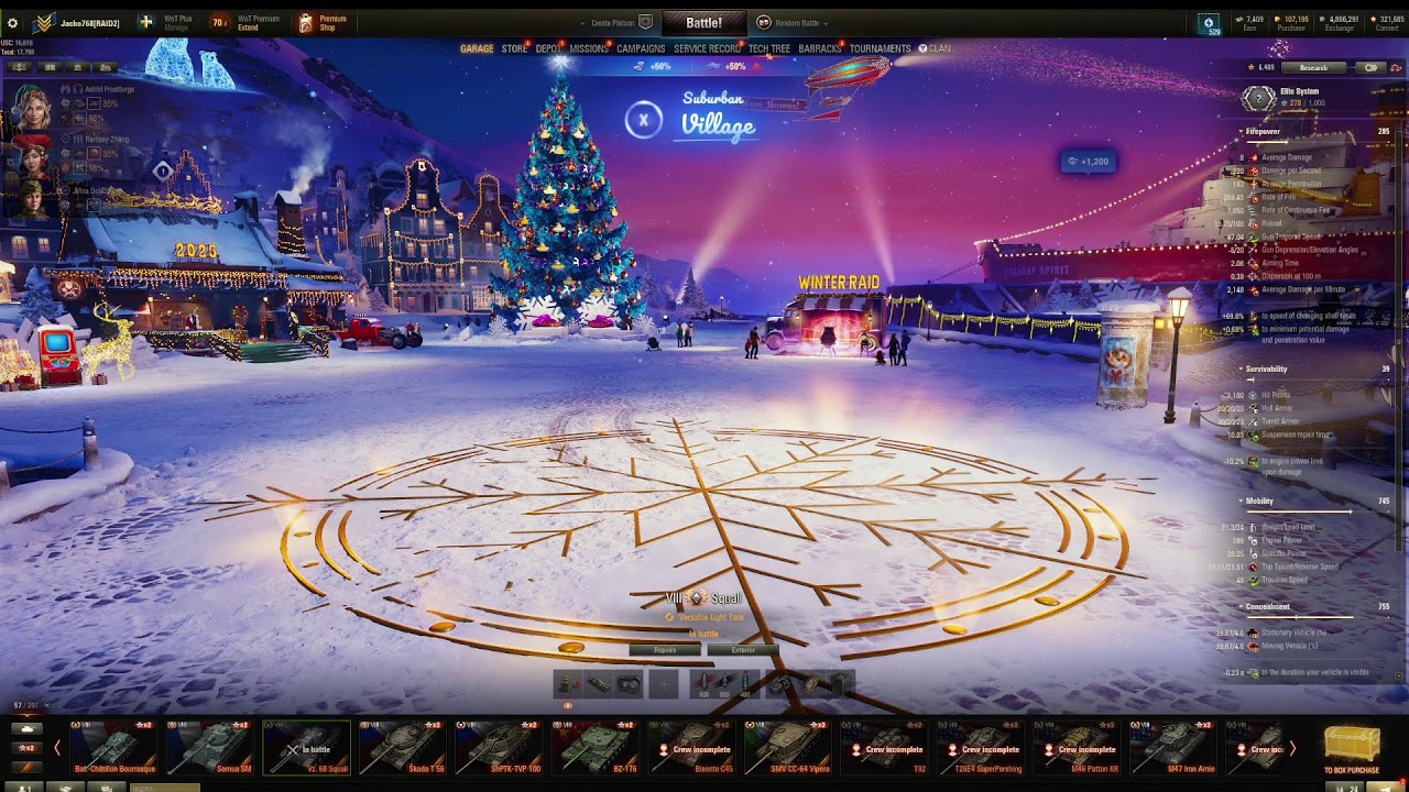 World of Tanks Live - No Commentary - Just Gaming!  WOT