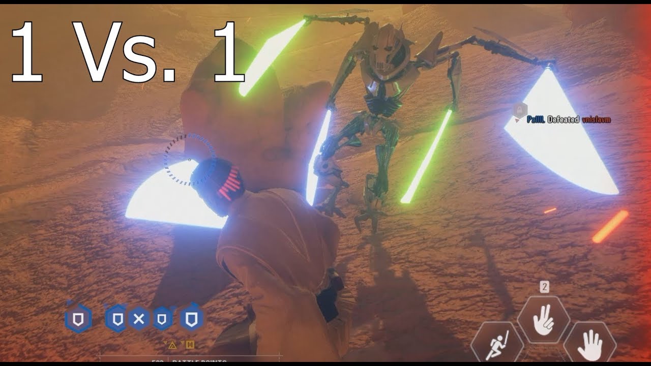 OBI-WAN KENOBI Vs. GENERAL GRIEVOUS ON GEONOSIS! - Battlefront 2 Gameplay