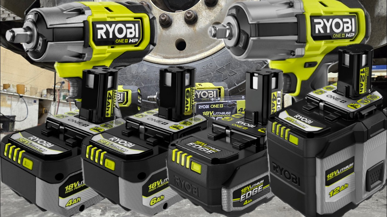 Тестирование аккумуляторов Ryobi HP и EDGE: стоят ли они того?