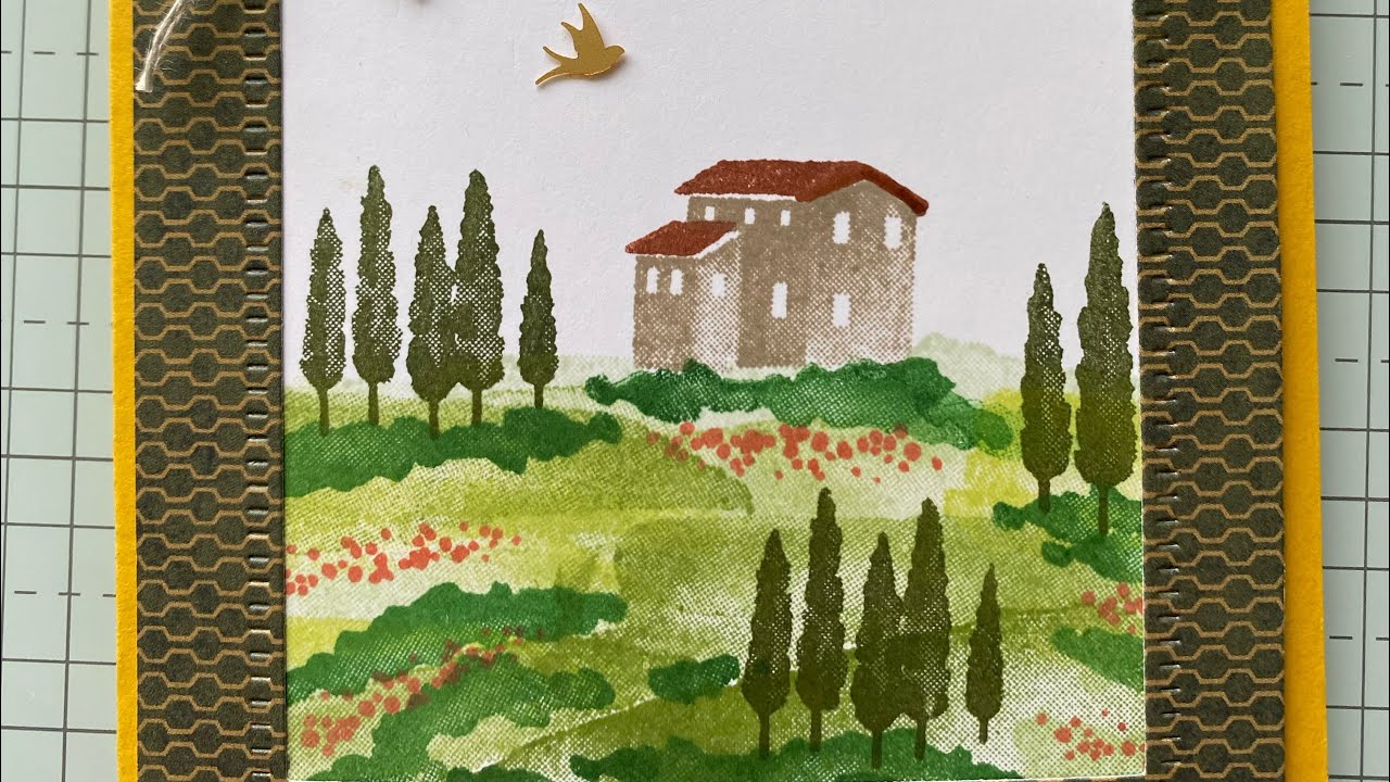 Hills of Tuscany stamp set