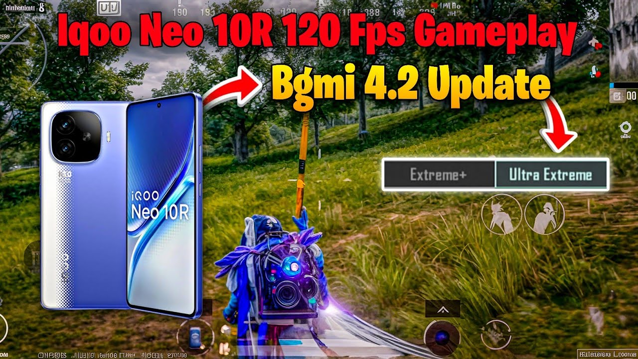 Finally IQOO NEO 10R!!🔥&bull; POWER OF 120 FPS 🔱&bull; BGMI TEST💥&bull; BGMI PERFORMANCE 📈&bull; Best for Gaming 30k?