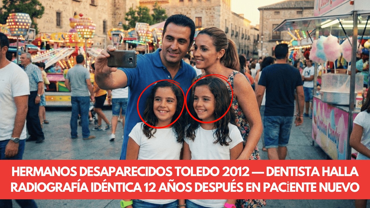 Gemelas Toledo 2012 — dentista halla radiografía idéntica 12 años después