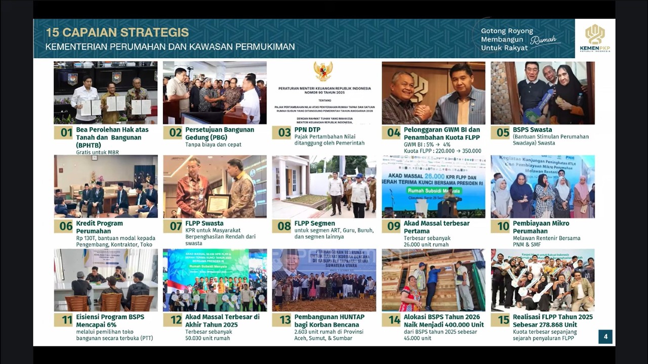 LIVE: KOMISI V DPR RI RAKER DENGAN MENTERI PERUMAHAN DAN KAWASAN PERMUKIMAN