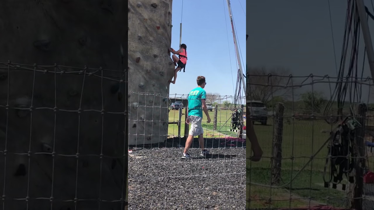 Charli  Ninja warrior Great job for the first time￼