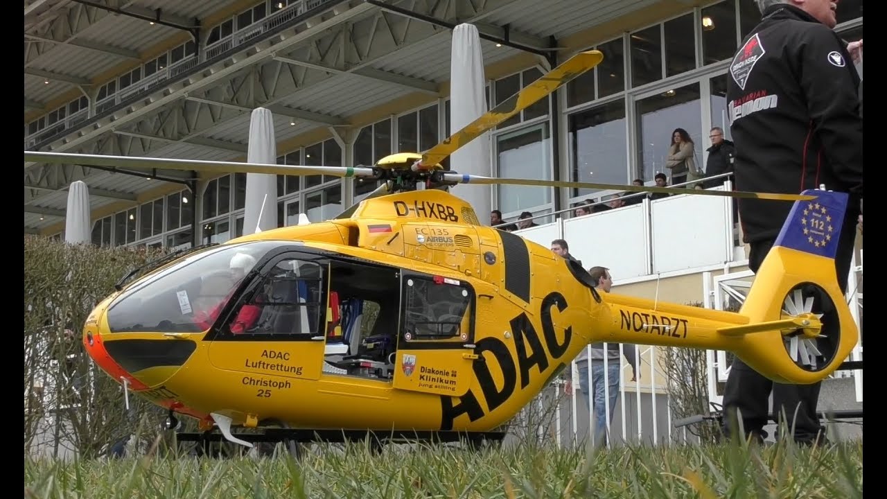 Rotor Live 2018 - Beautiful EC 135 Superscale 800 from Scaleflying Demoflight