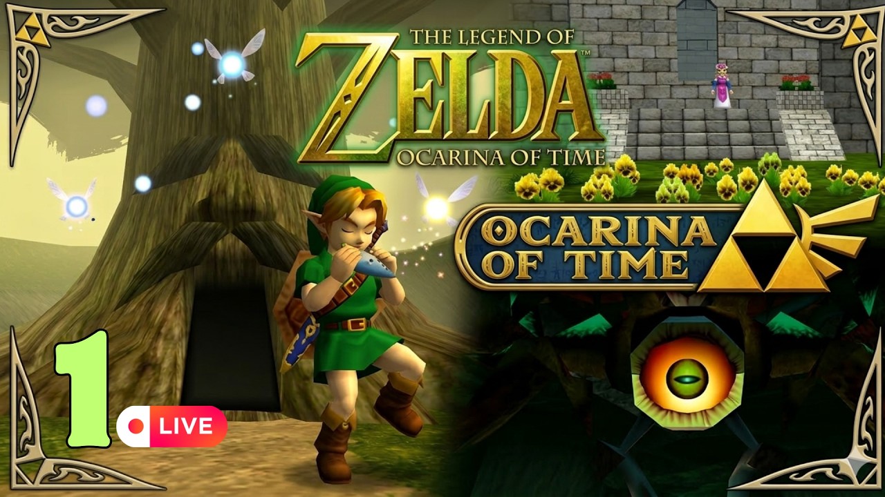 🔴The legend of zelda ocarina of time Parte 1 | Texturas HD a 60 FPS